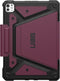 UAG Tablet Hoes Geschikt voor iPad Pro 13 (2024) M4 - UAG Metropolis SE Bookcase - Donkerrood /Bordeaux