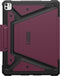 UAG Tablet Hoes Geschikt voor iPad Pro 13 (2024) M4 - UAG Metropolis SE Bookcase - Donkerrood /Bordeaux