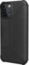 UAG Zwart hoesje iPhone 12 Pro Max - Book Case - Metropolis