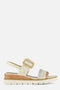 Marco Tozzi 237805 - Sandalen - Comfort voetbed - Beige