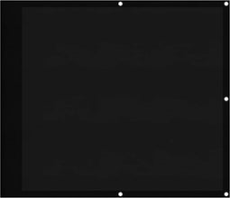 vidaXL - Balkonscherm - 90x1000 - cm - 100% - oxford - polyester - zwart