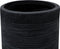 SAMOS - Bloempot - Zwart - 42 cm - Klei-vezelmengsel