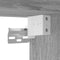 vidaXL - Wandkast - 100x36,5x35 - cm - bewerkt - hout - grijs - sonoma - eikenkleurig