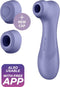 Satisfyer, vibrator, drukgolfvibrator, 'Pro 2 Generation 3 Connect App', 16,5 cm, Liquid Air-technologie, incl. extra opzetstuk, 2 apart regelbare motoren, app-gestuurd
