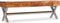 vidaXL - Tv-meubel - met - lades - 140 - cm - massief - acaciahout