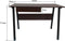 Bureau computer tafel Stoer - industrieel vintage - zwart metaal bruin hout