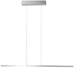 Steinhauer Bande 3995ST - Hanglamp - 150 cm breed - hoogte instelbaar - staalkleurig