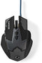 Nedis GMWD200 - Gaming muis - 2400 dpi - 7 knoppen - Draad