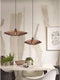 GOOD&MOJO Hanglamp Iguazu - Jute/Zwart - Ø40x12cm - - Hanglampen Eetkamer, Slaapkamer, Woonkamer