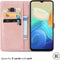 imoshion Hoesje Geschikt voor Oppo A77 Hoesje Met Pasjeshouder - imoshion Mandala Bookcase - Rosé Goud