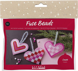 Creativ Company CC Mini Hobbyset Decoratie Kerstkaarten met Harten.