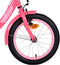 Volare Ashley Kinderfiets - Meisjes - 16 inch - Roze/Rood - Twee Handremmen