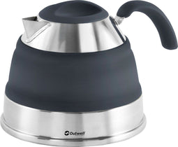 Outwell Collaps Kettle - Opvouwbare waterkoker 1,5 liter - Hittebestendig RVS - Nachtblauw