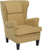 ABSON - Fauteuil - Geel - Polyester