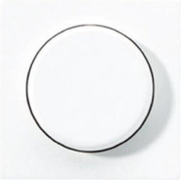 Jung afdekking afdekraam en knop voor draaidimmer | wit