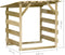 vidaXL - Pergola - met - dak - 100x90x100 - cm - geïmpregneerd - grenenhout