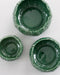 Mica Decorations Kool Bloempot - H8 x Ø16 cm - Porselein - Groen