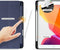 Dux Ducis Domo - Book Case voor iPad 10.2 Inch (2019/2020/2021) - Stylus pen houder - Blauw