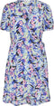 ONLY ONLALBERTA S/S WRAP DRESS WVN - Wikkeljurk met print - Korte mouwen - Maat XS