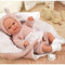 MuÑecas Arias Elegante Babyto-pop Met Dekengewicht 35 Cm Roze