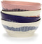 Serax - Ottolenghi - Feast - Kom - 18cm - L - donkerblauw witte strepen - set van 4