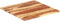 vidaXL - Tafelblad - 25-27 - mm - 70x70 - cm - massief - acaciahout