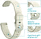 iMoshion Bandje Geschikt voor Fitbit Luxe - iMoshion Siliconen bandje - Beige