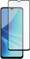 Oppo A57 screenprotector - Full Cover - Gehard glas - Zwart - Just in Case