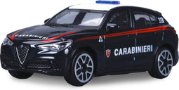 BBURAGO Burago Carabinieri - Auto - 1:43 - Zwart