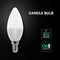 V-TAC VT-268 - LED Kaarslamp - CREE - E14 - 6.5W - 600 Lumen - 6500K (pack van 10)