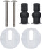 vidaXL - Toiletbrillen - 2 - st - met - soft-close - deksels - MDF - dolfijnontwerp
