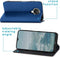 iMoshion Hoesje Geschikt voor Nokia G20 / G10 Hoesje Met Pasjeshouder - iMoshion Slim Folio Bookcase - Blauw