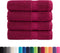 vidaXL - Badhanddoeken - SOLUND - 4 - st - 600 - g/m² - 70x140 - cm - bordeauxrood