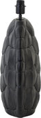 Light & Living Tafellamp Turtle - Zwart - 47.5x20.5x54.5cm - Woonkamer - Slaapkamer