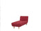 ALSTEN - Chaise longue - Rood - Symmetrisch - Polyester