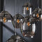 Hanglamp Chromed Mix 7 Lampen In 1 Chromed kleurig Glas - Meubelplaats