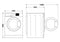 Privileg PWWTV X 76G6 - Was-droogcombinatie - Push&Go Steam-Technologie - 7 kg wassen 6 kg drogen