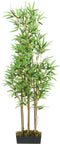 vidaXL - Kunstplant - bamboe - 828 - bladeren - 150 - cm - groen