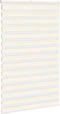 vidaXL - Zebra - rolgordijn - 145x200 - cm - stofbreedte - 140,9 - cm - marmerbeige