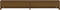 vidaXL - Monitorstandaard - 100x27x15 - cm - massief - grenenhout - honingbruin