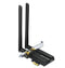 TP-Link Archer TX50E - PCIe Wi-Fi 6 Adapter - 2402 Mbps + 574 Mbps - Bluetooth 5.0