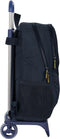 Schoolrugzak met Wielen Real Madrid C.F. Marineblauw 32 x 44 x 16 cm