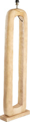 Light & Living Vloerlamp Kelafo - Mangohout - 125cm - Naturel - excl. kap