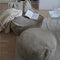 Wigiwama Teddy Ottoman / Poef - Ø65x20cm - Biscuit