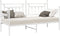 vidaXL - Ligbedframe - Wit - 75x190 - cm - Staal