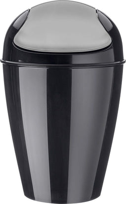 Koziol DEL S Emmer met klapdeksel 5l cosmos black