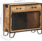vidaXL - Dressoir - 80x31x71 - cm - massief - ruw - mangohout