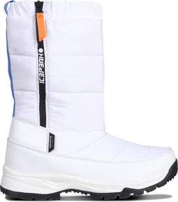 Icepeak Aissa - Dames Hoog Uitgesneden Schoenen - Waterdicht Thinsulate™ Isolatie - OPTIC WHITE