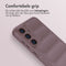 imoshion Hoesje - Geschikt voor Samsung Galaxy S23 FE - EasyGrip Backcover - Paars