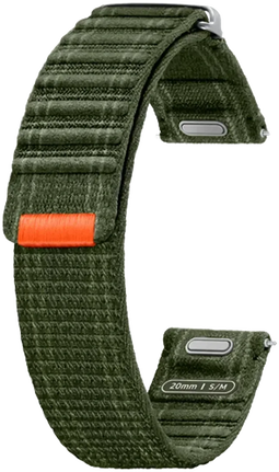 Samsung Galaxy Watch 7 - Fabric Band - Zacht nylon - Groen